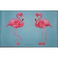 Betsy Drake Betsy Drake DM084 Flamingo Door Mat 18"x26" DM084